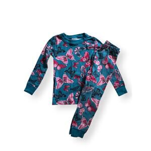 Hanna Andersson organic butterfly pajamas